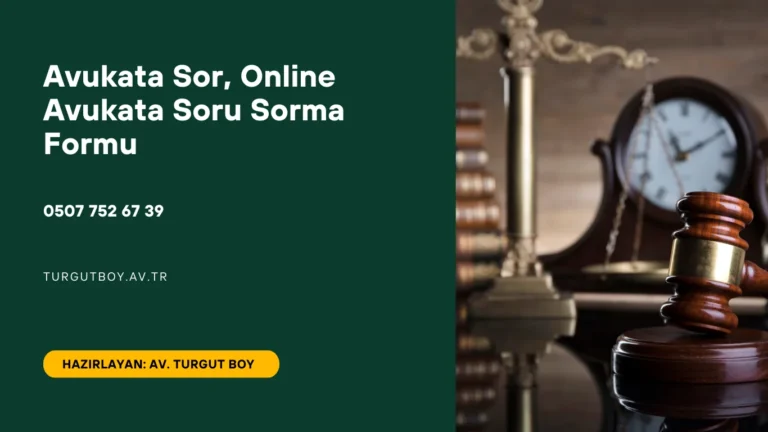 Avukata sor, Avukata soru sor online